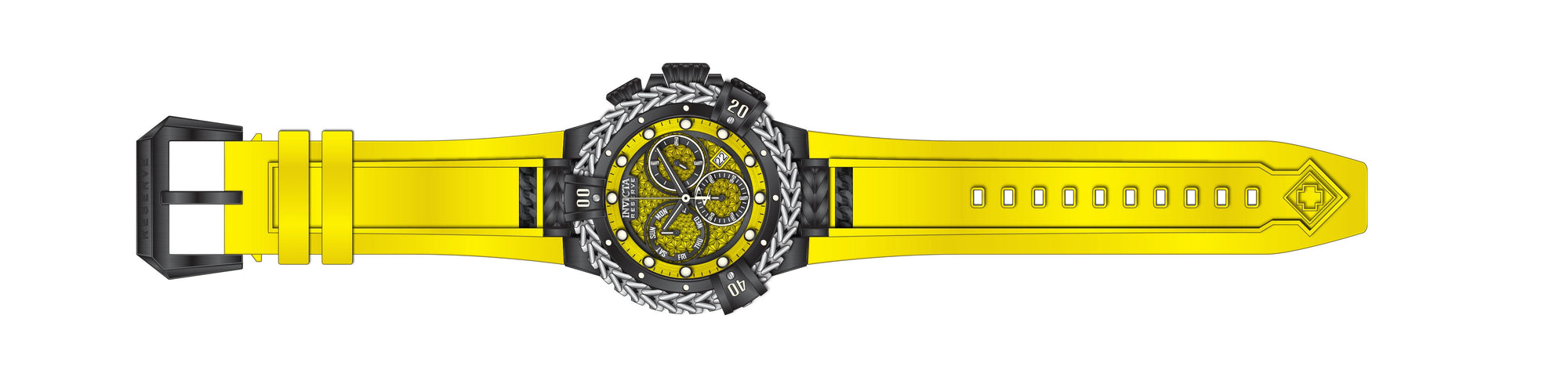 Band for Invicta Reserve Herc Men 33158