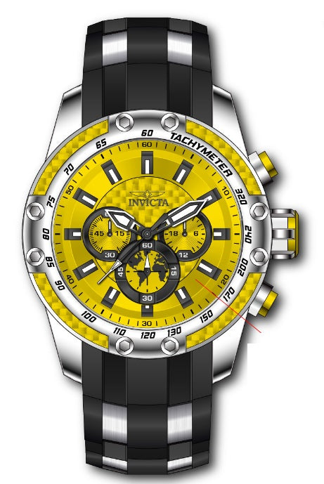 Parts for Invicta Speedway SCUBA Men 33858