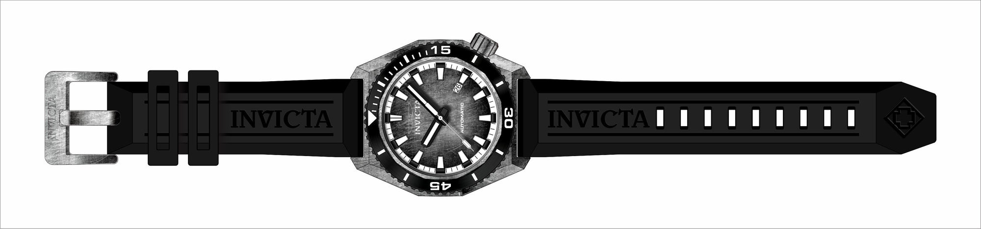 Band for Invicta Pro Diver Men 33908