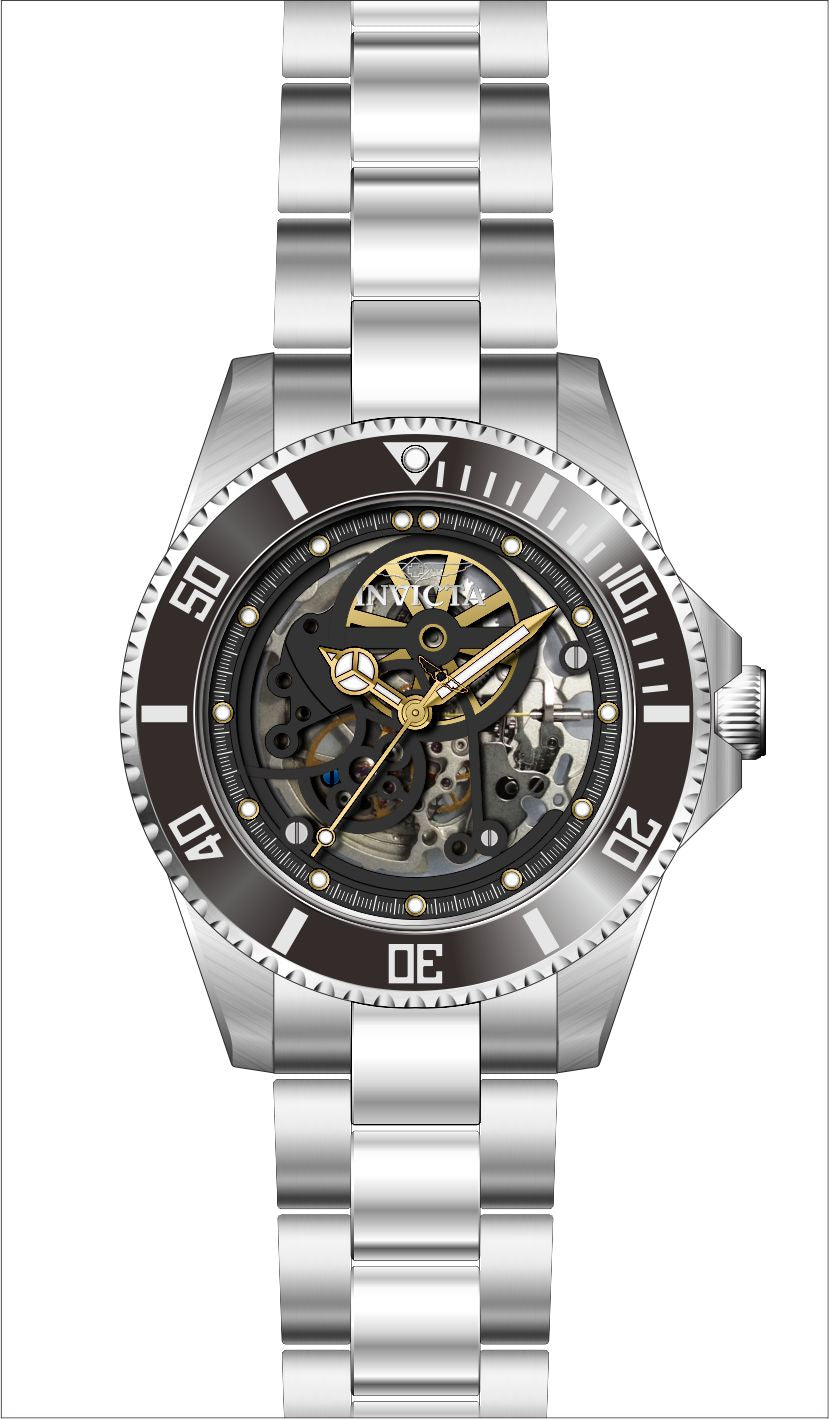 Parts for Invicta Pro Diver Men 33796