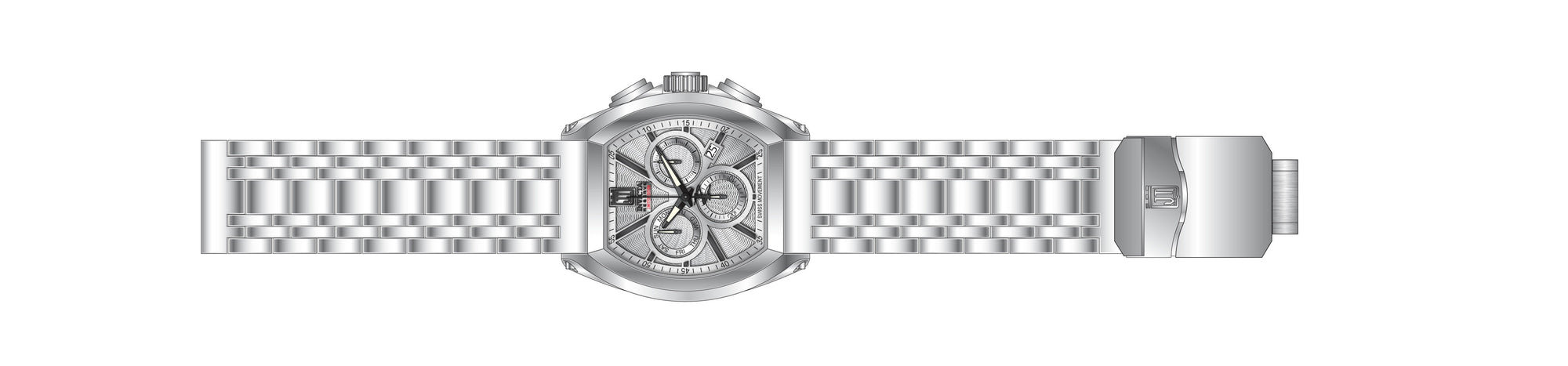 Parts for Invicta JT Men 33221