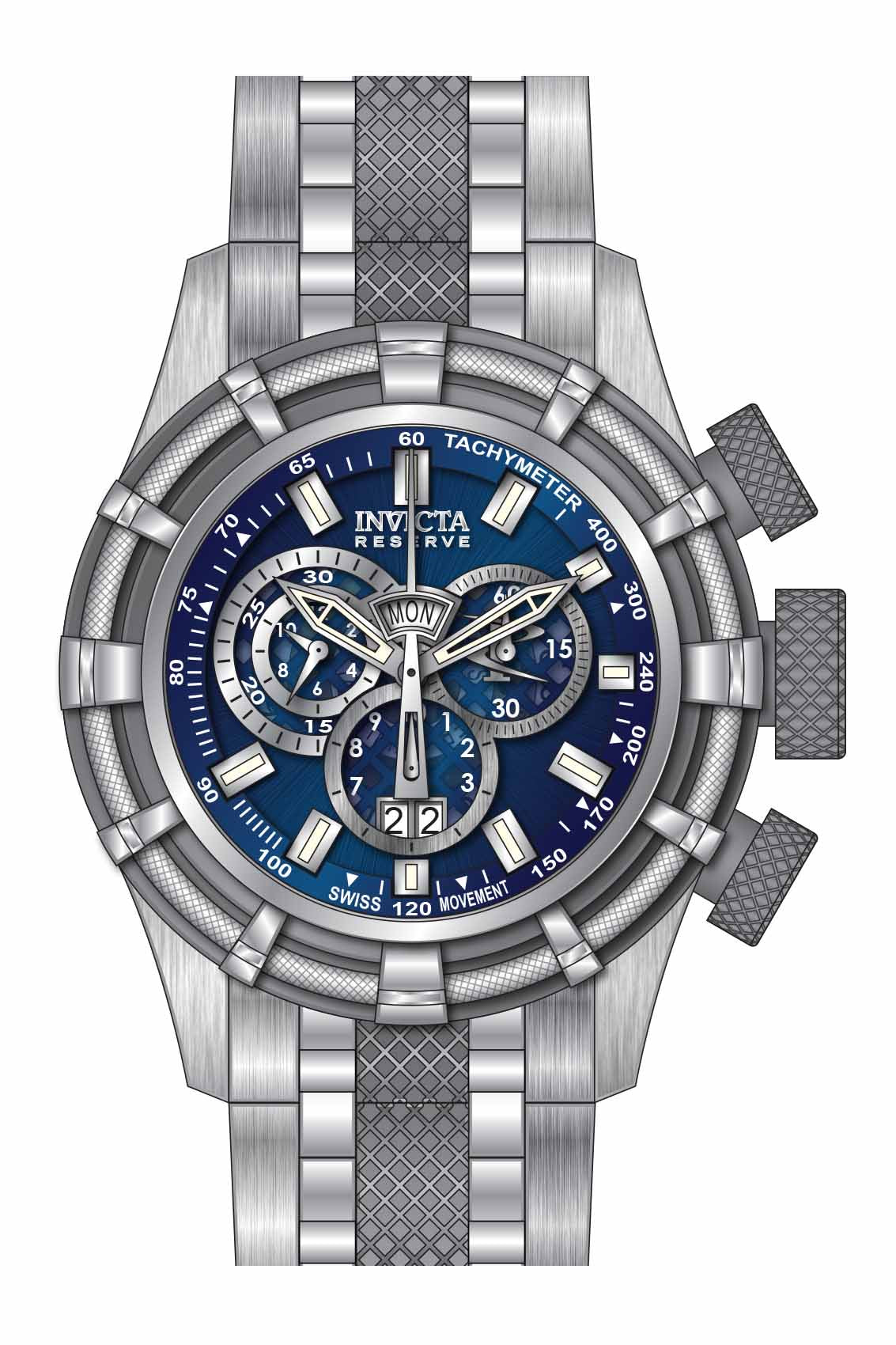 Parts for Invicta Reserve Bolt Men 33308