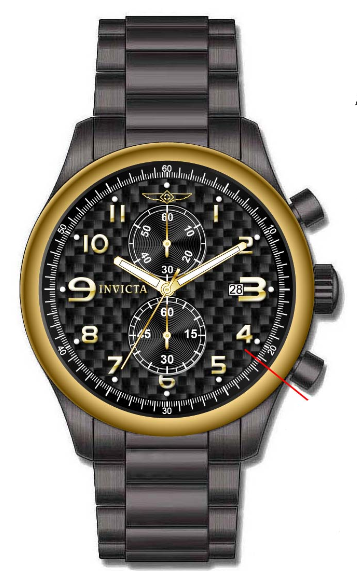 Band for Invicta Specialty Men 34000