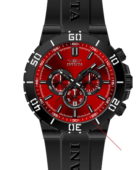 Parts for Invicta Pro Diver Men 34047