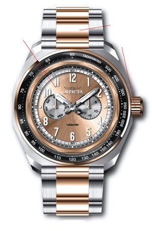 Band for Invicta Bolt Men 34073