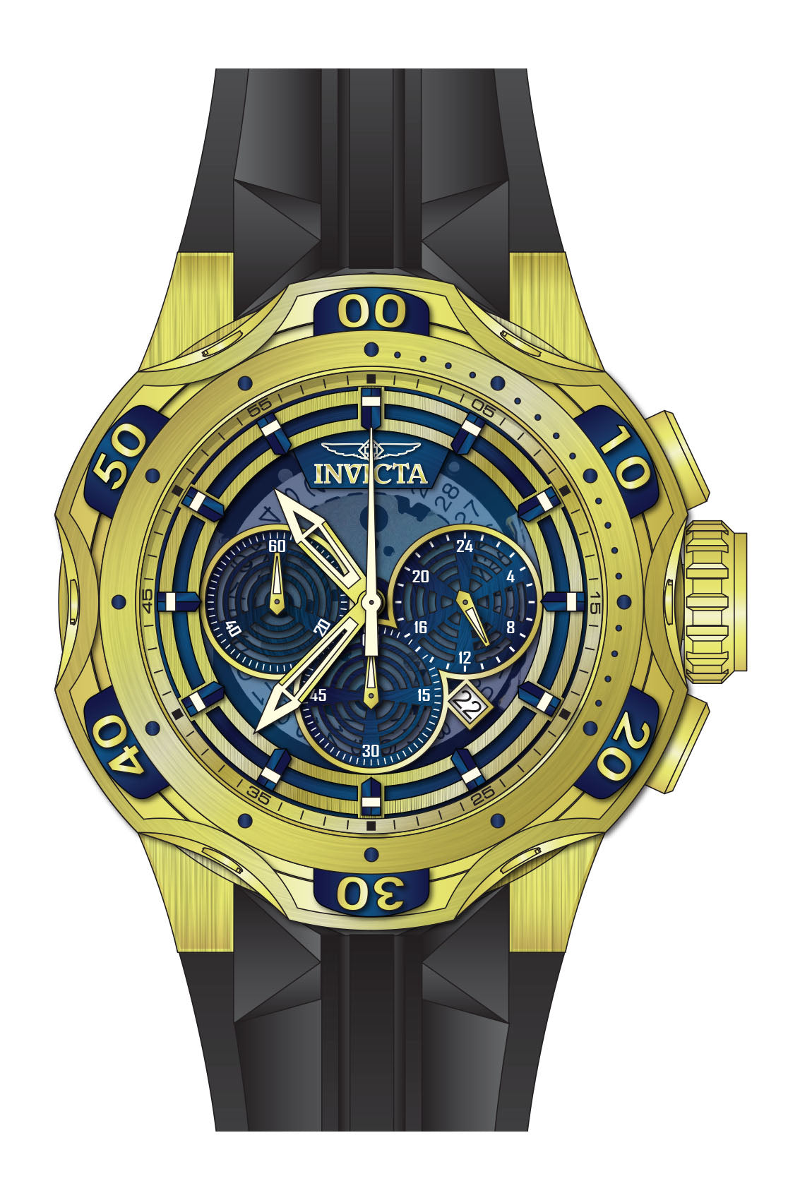 Band for Invicta Venom Men 33637