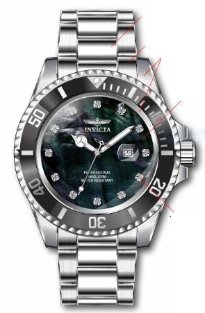Parts for Invicta Pro Diver Men 34150