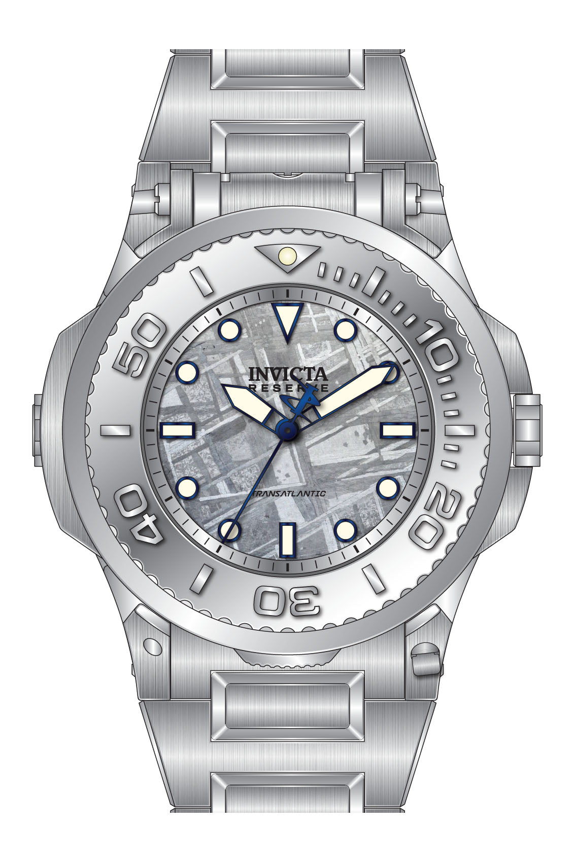 Band for Invicta Reserve Transatlantic Men 34168