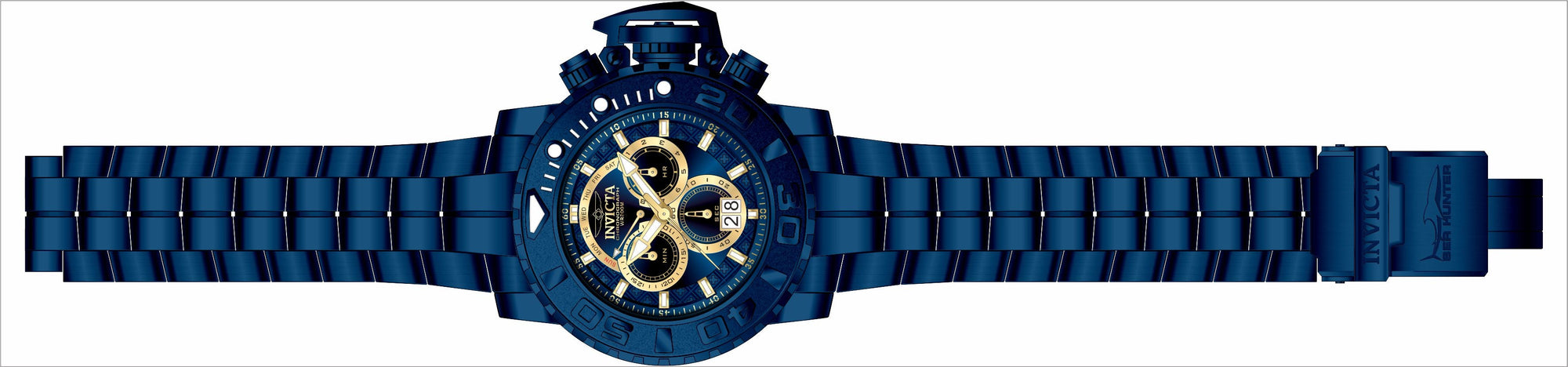 Band for Invicta Sea Hunter Men Blue Label 25617