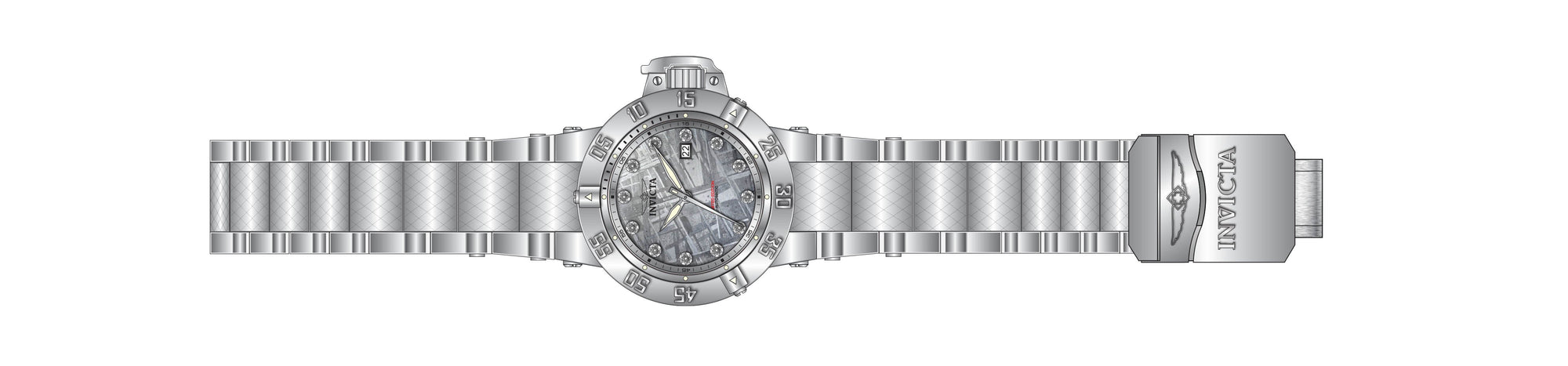 Parts for Invicta Subaqua Noma III Men 33608