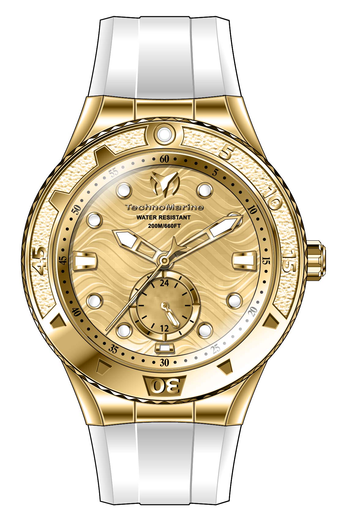 Band for Technomarine TM-120004