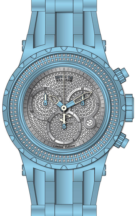 Band for Invicta Subaqua men 34327