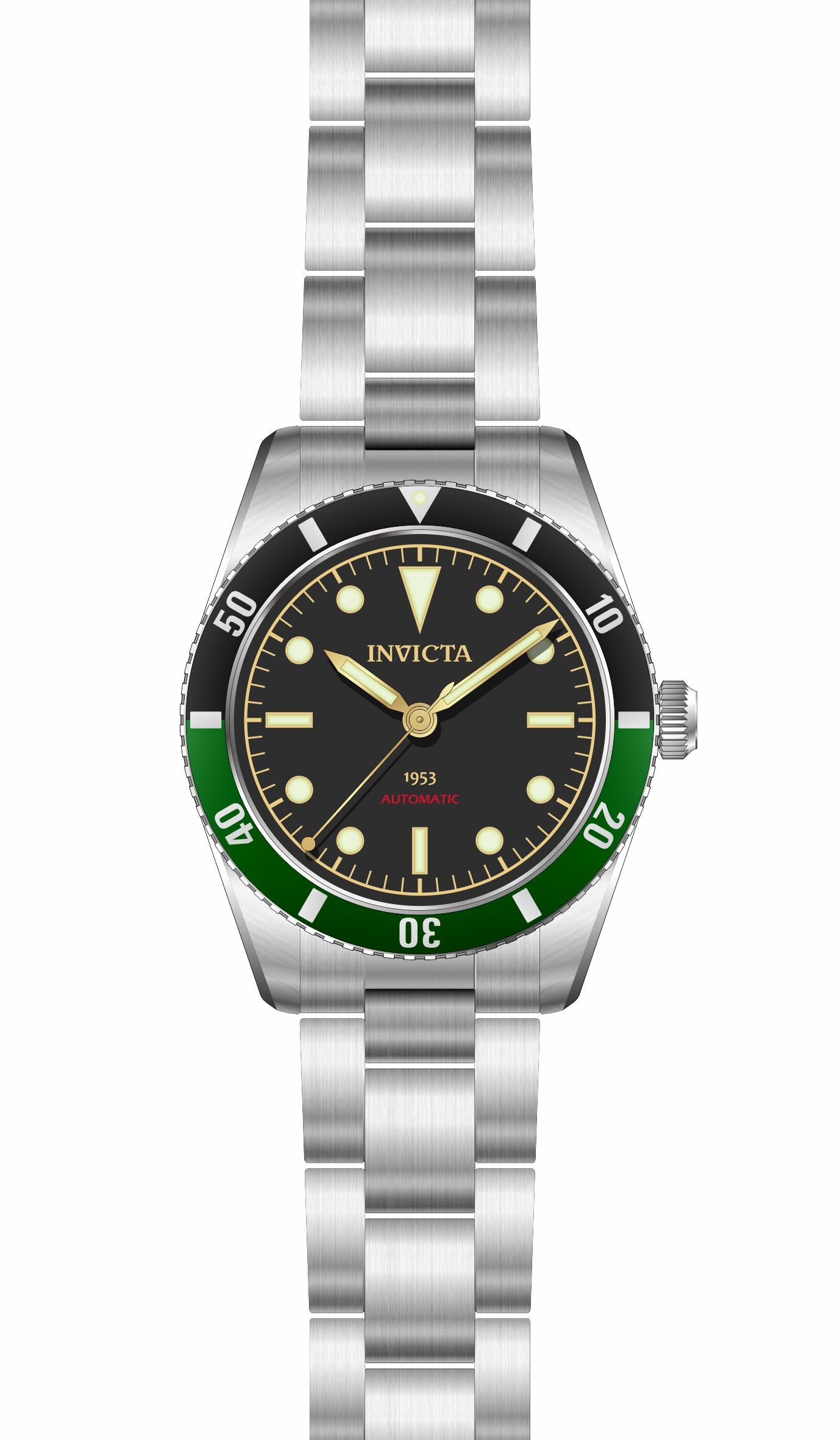 Parts for Invicta Pro Diver Zager Exclusive Men 34335