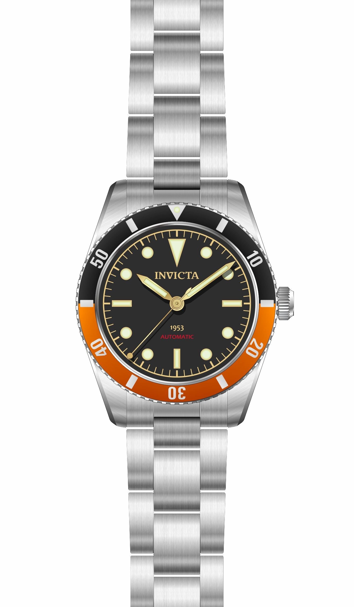 Parts for Invicta Pro Diver Zager Exclusive Men 34336