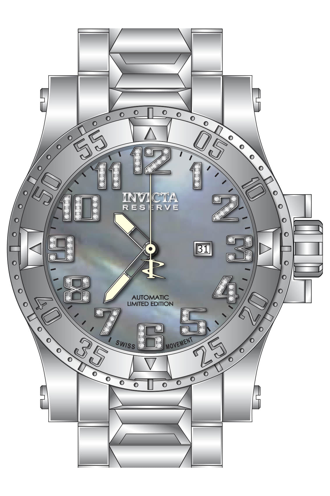 Band for Invicta Reserve Excursion Men 33789