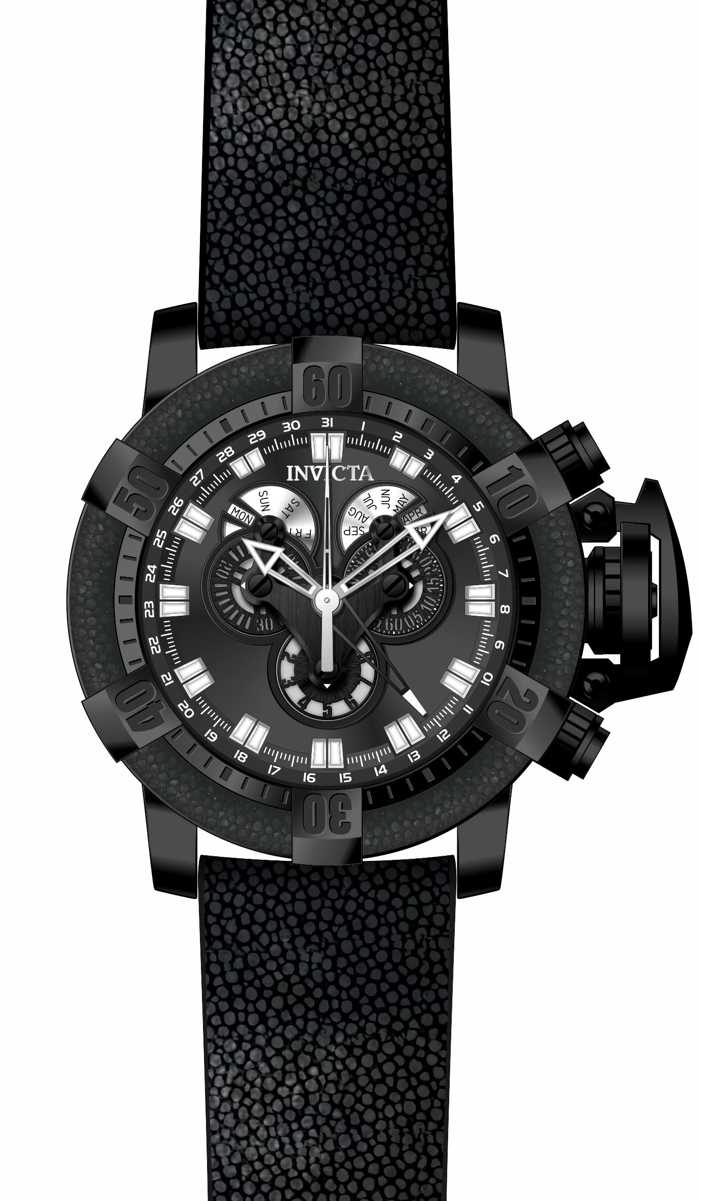 Band for Invicta Sea Hunter Men 34385