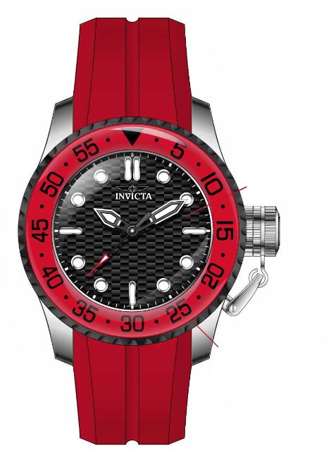 Band for Invicta Pro Diver Men 34423