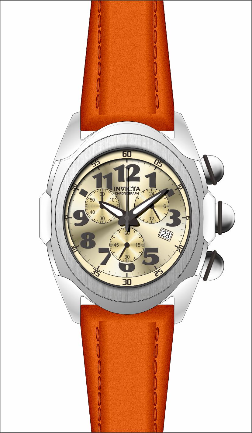 Band for Invicta Lupah Men 31403