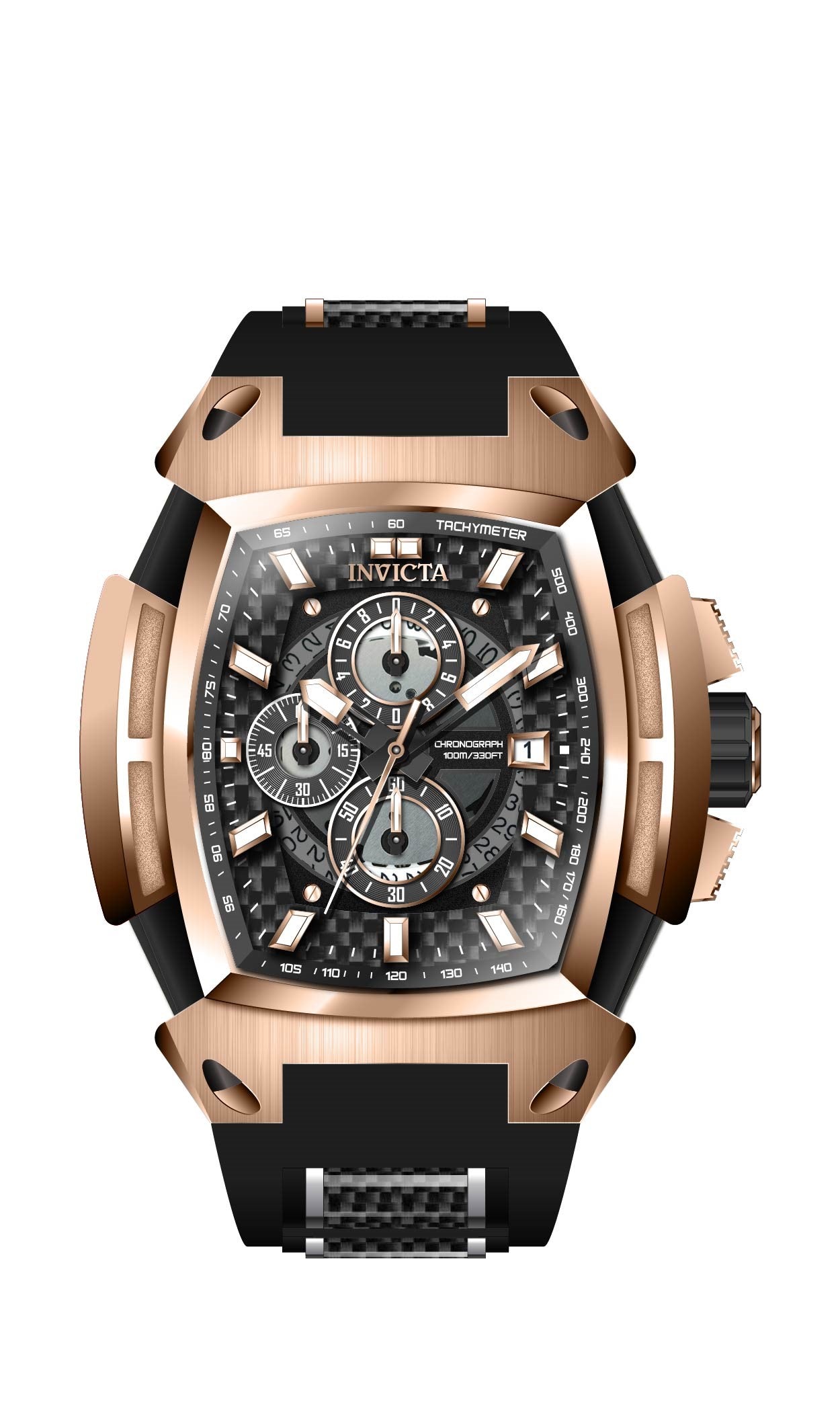 Band for Invicta S1 Rally Diablo Men 34508