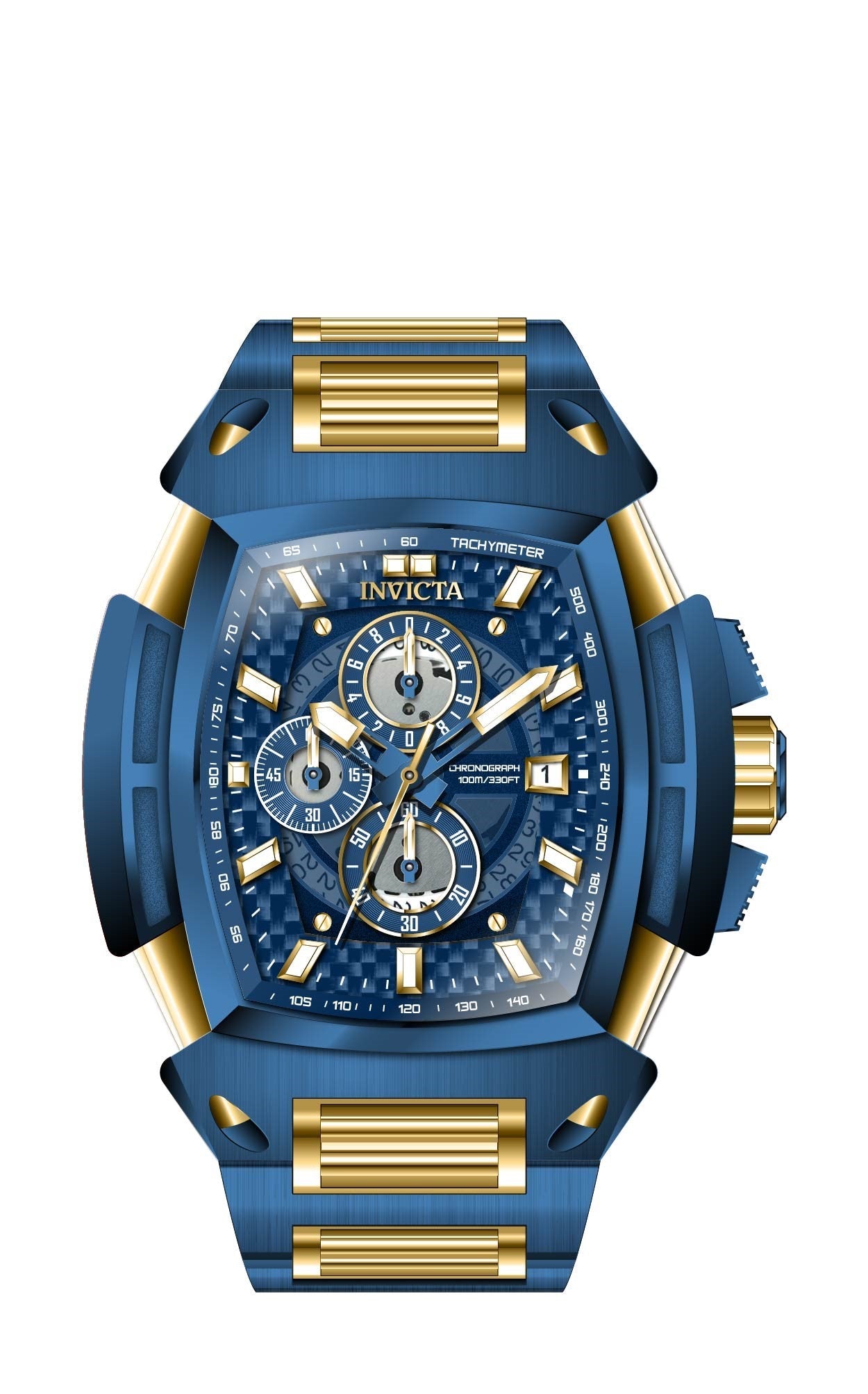 Band for Invicta S1 Rally Diablo Men 34513