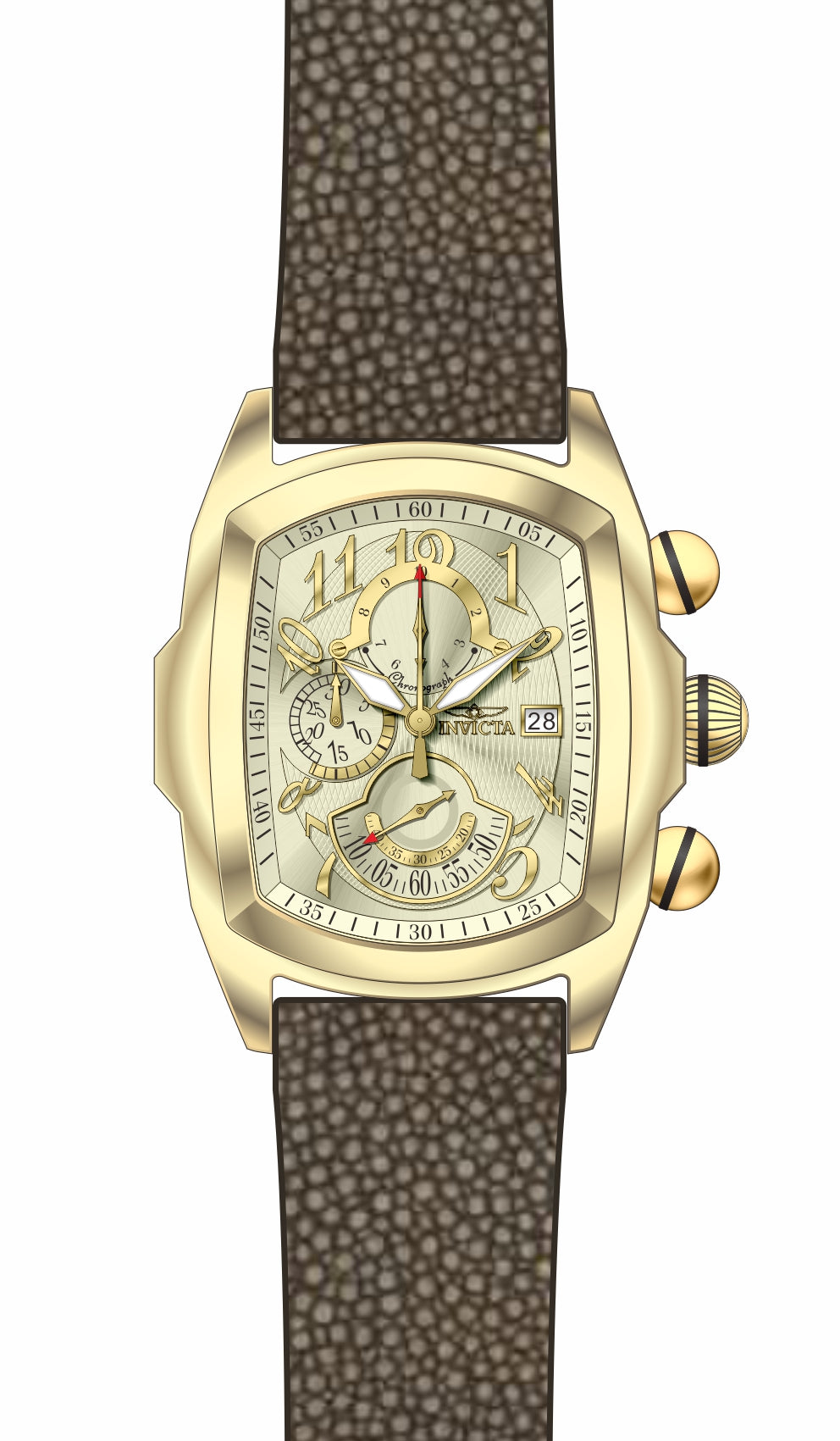 Band for Invicta Lupah Men 34524