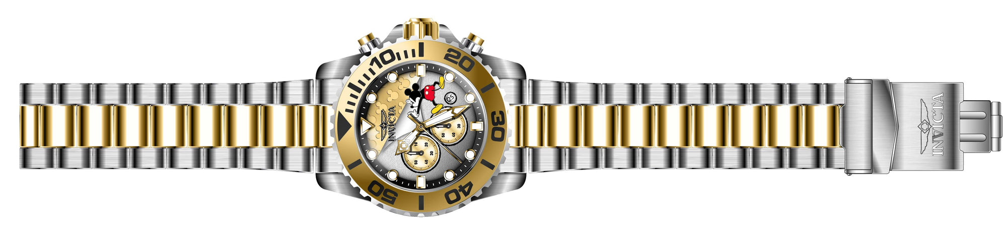 Band for Invicta Disney Limited Edition Mickey Mouse Men 32445