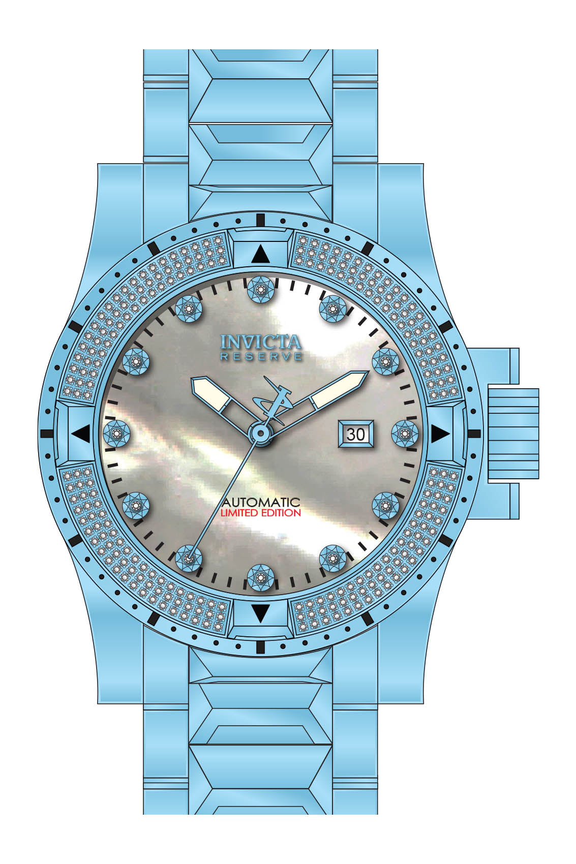 Band for Invicta Reserve Excursion Men 34163