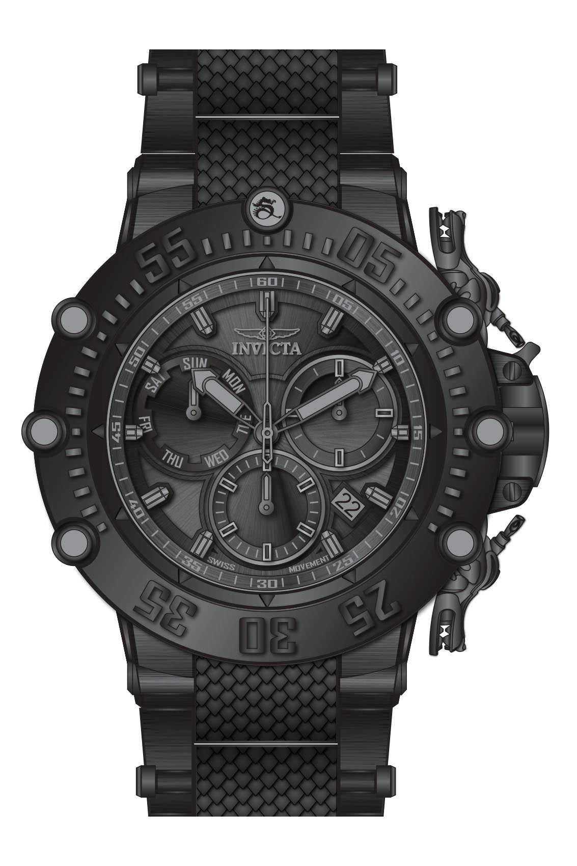 Band for Invicta Subaqua Men 34195