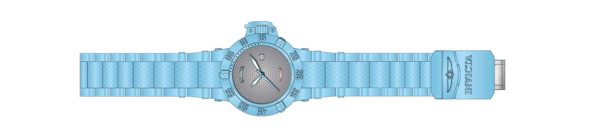 Band for Invicta Subaqua Noma III Men 34329