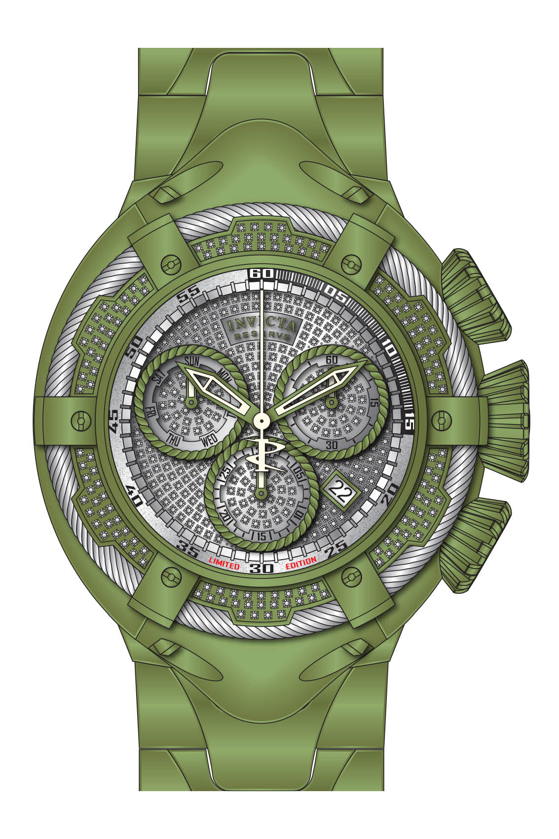 Parts for Invicta Reserve Bolt Men 34287