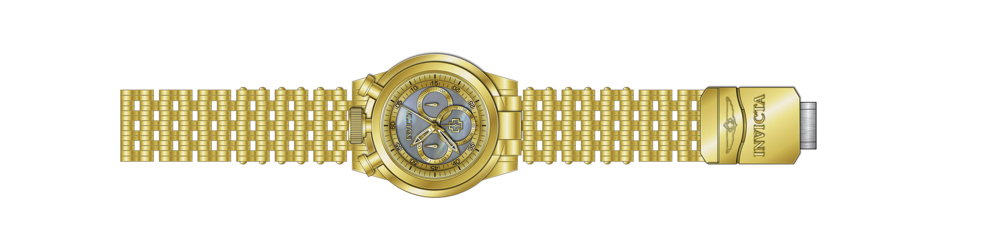 Band for Invicta I-Force Men 34373