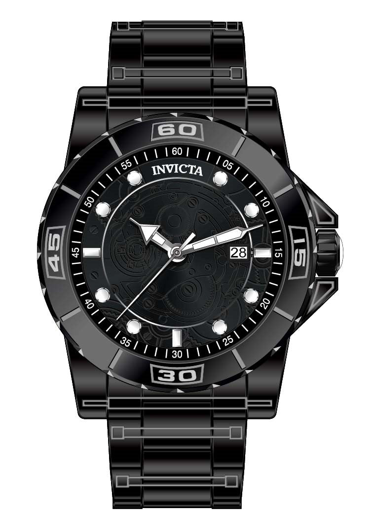 Parts for Invicta Pro Diver Men 34760