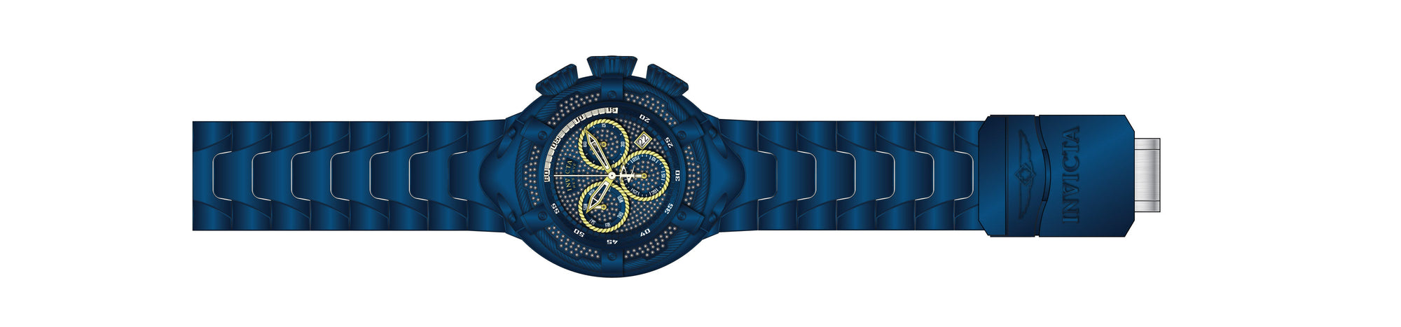 Band for Invicta Reserve Bolt Men Blue Label 34162