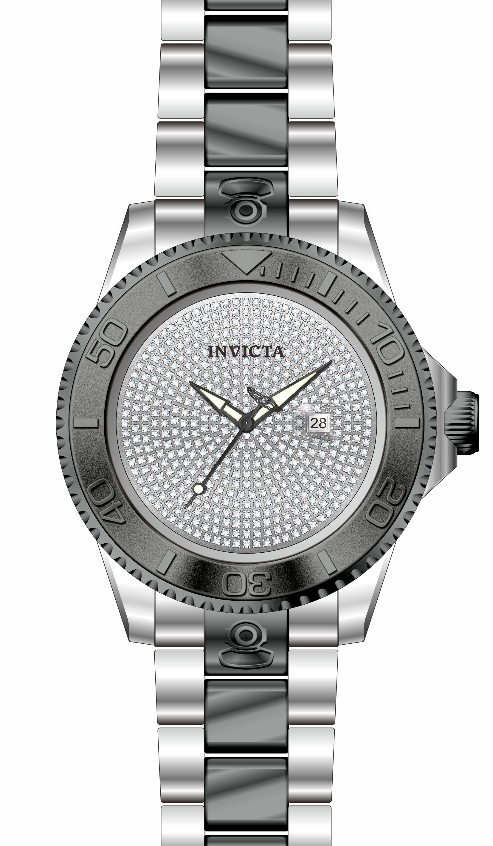 Parts for Invicta Pro Diver Men 34765