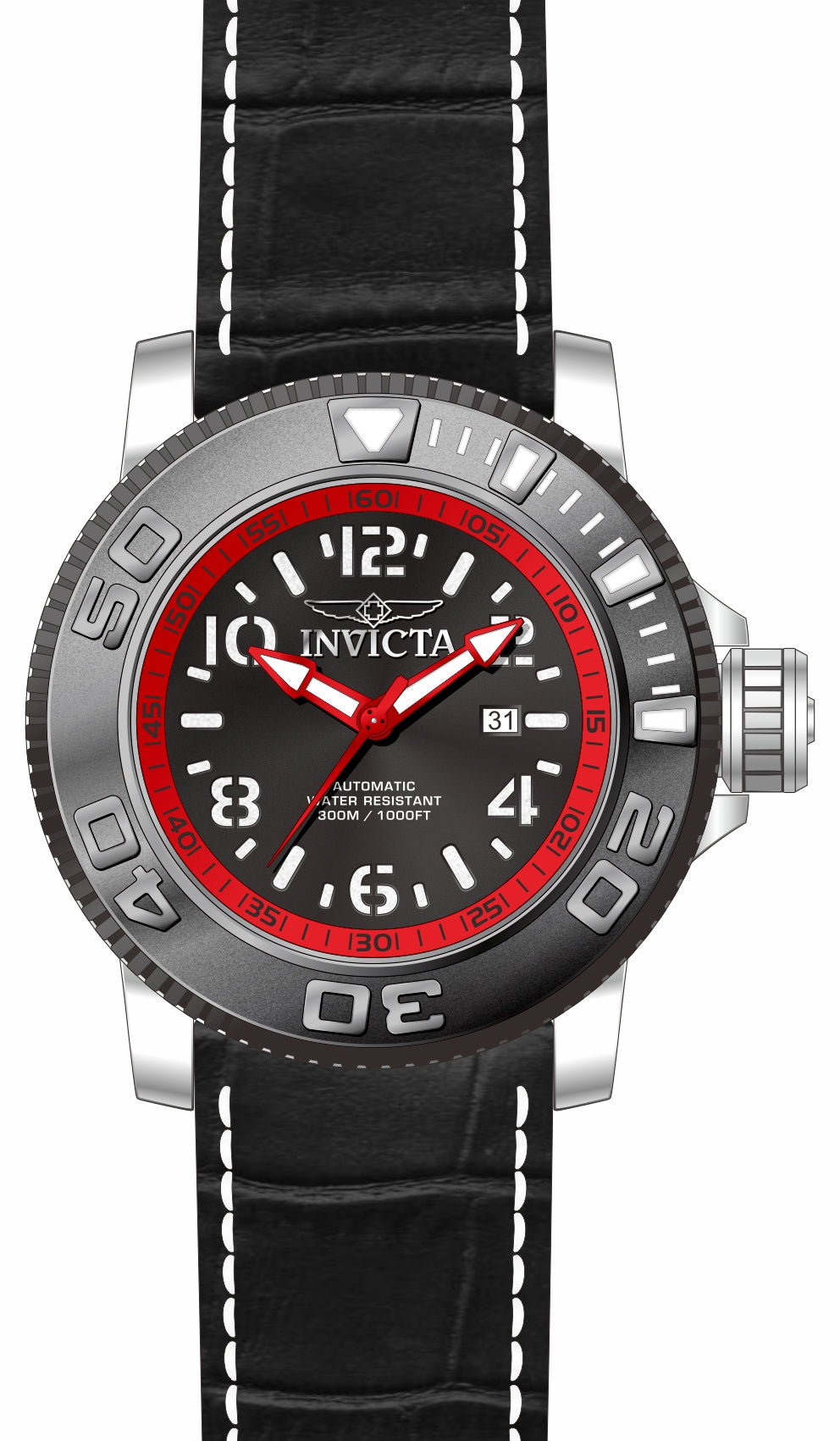 Band for Invicta Sea Hunter Men 34780
