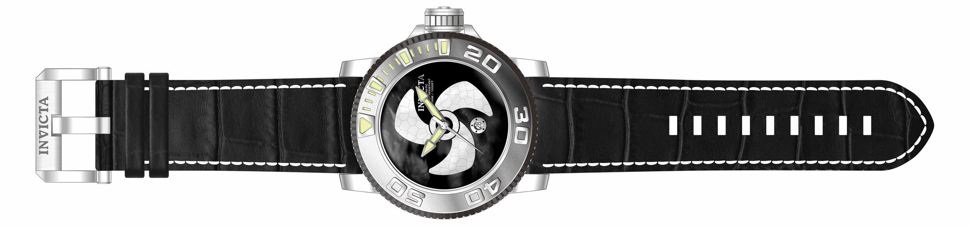 Band for Invicta Sea Hunter Men 34781