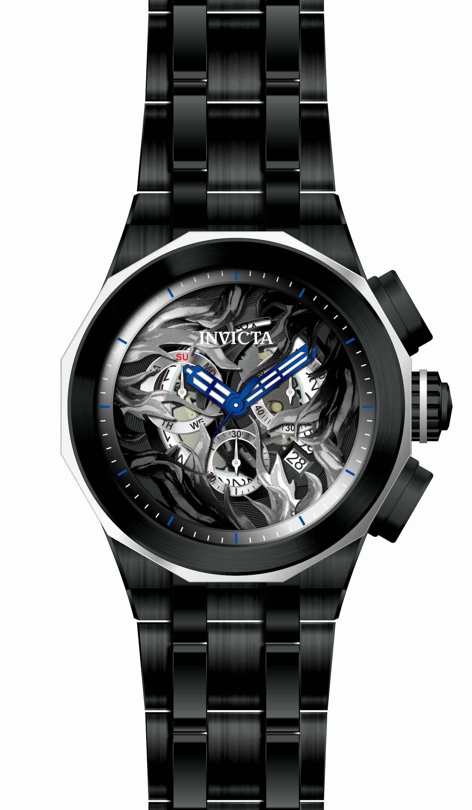 Parts for Invicta Speedway Zager Exclusive Men 34872