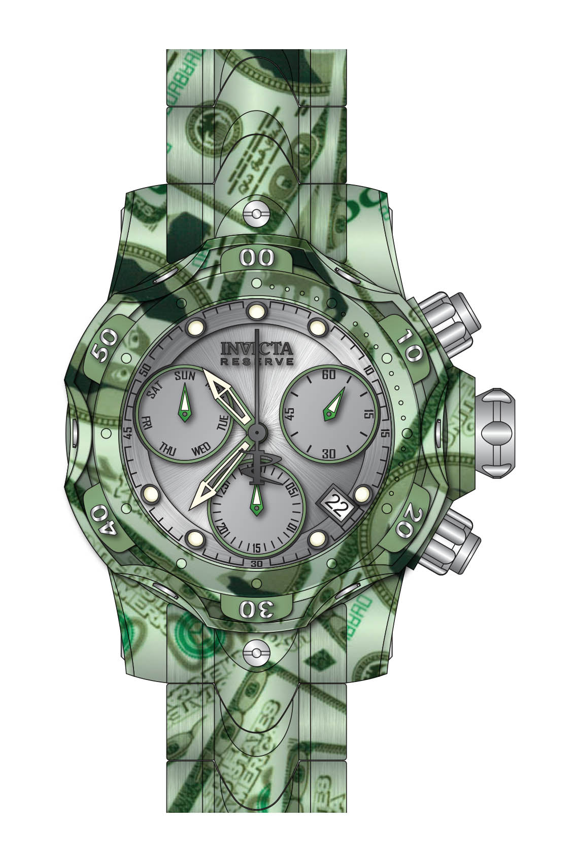 Parts for Invicta Reserve Venom Lady 34652