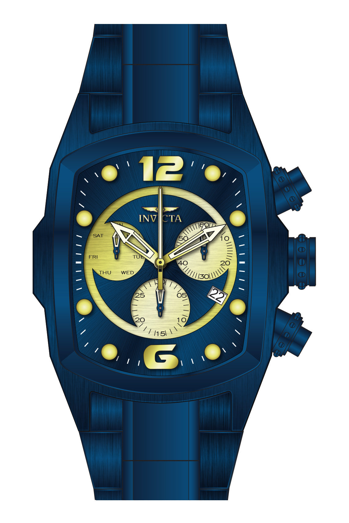 Parts for Invicta Lupah Men Blue Label 34266