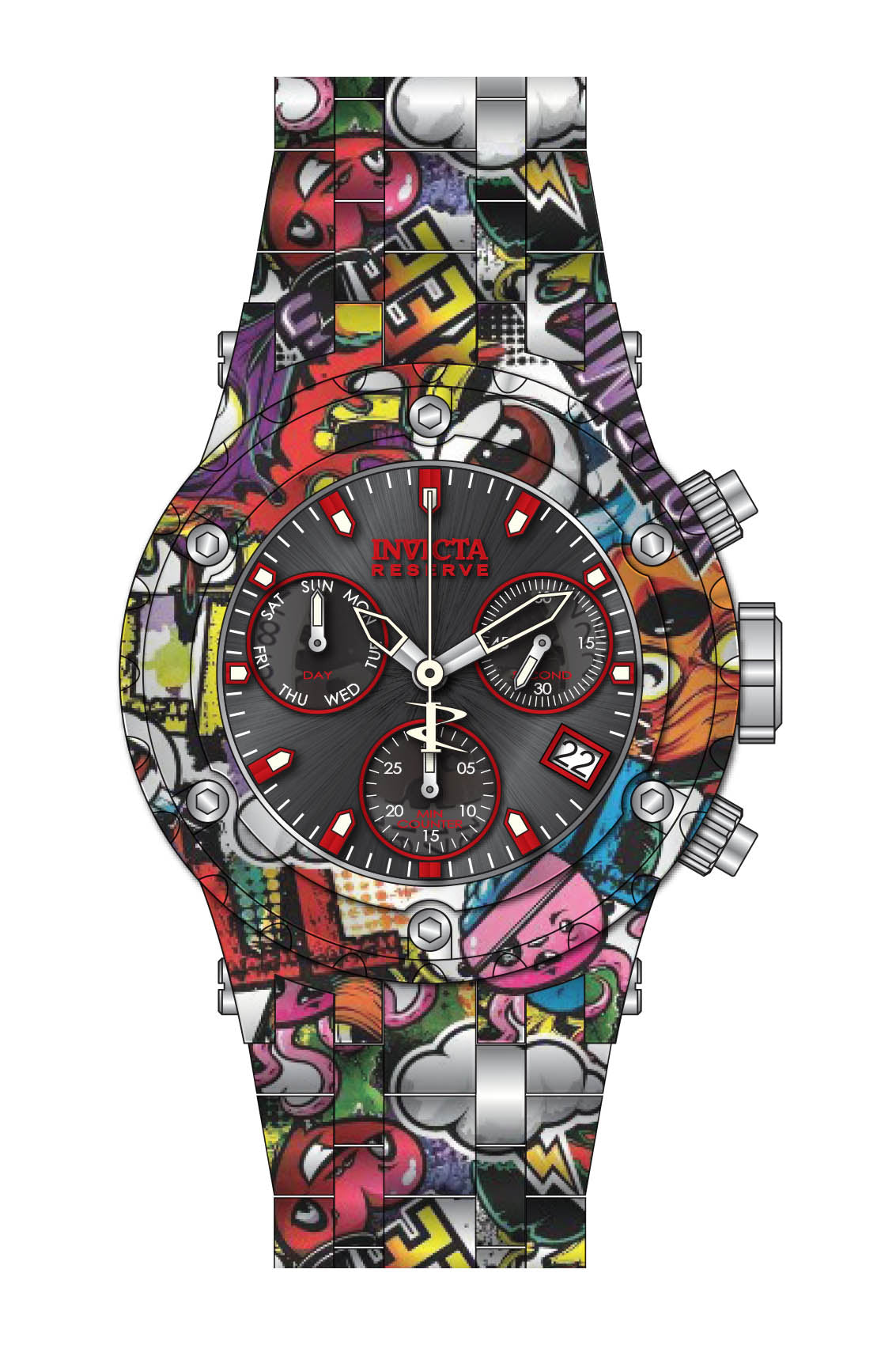 Band for Invicta Subaqua men 34486