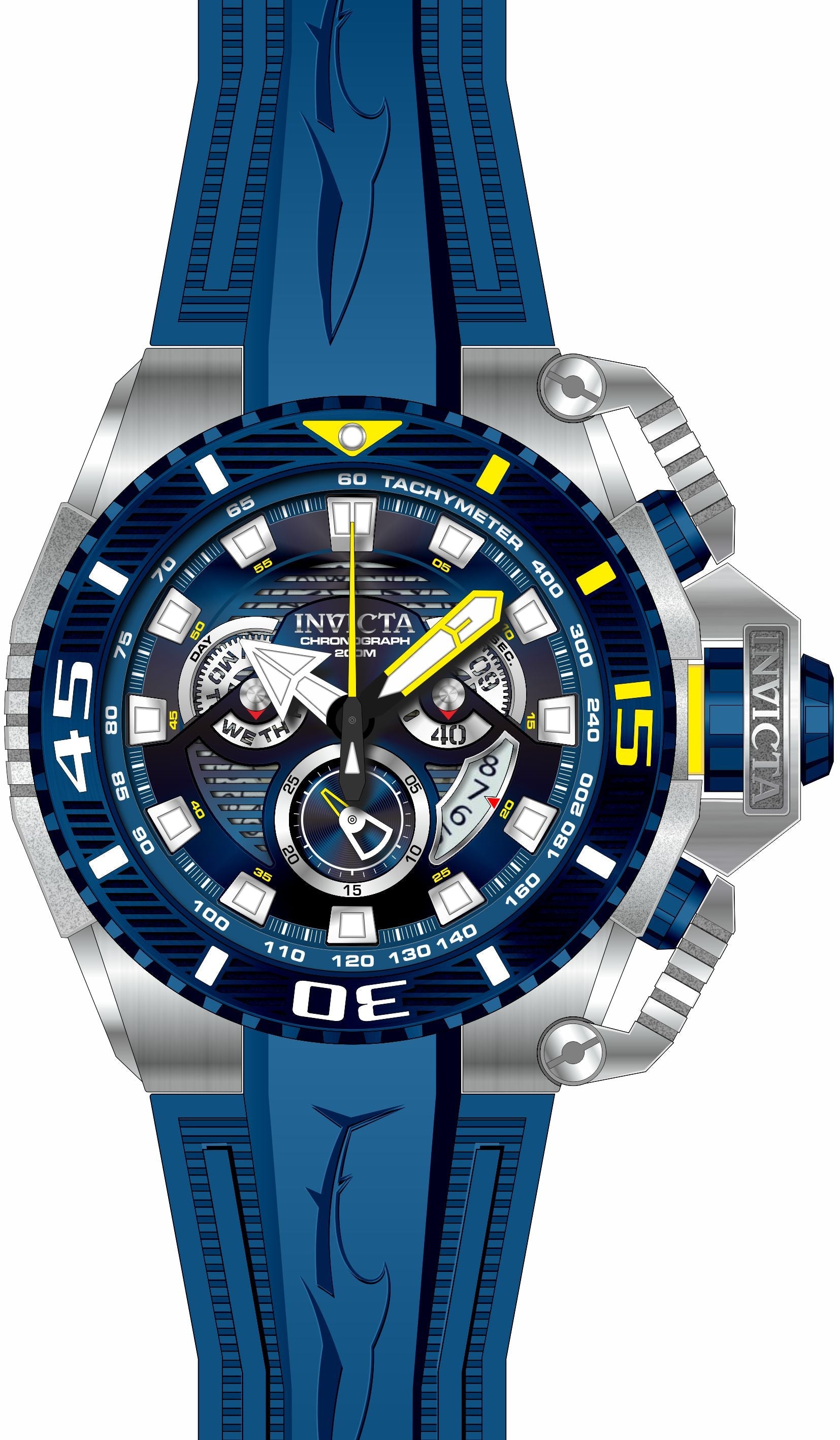 Band for Invicta Sea Hunter Men 35001