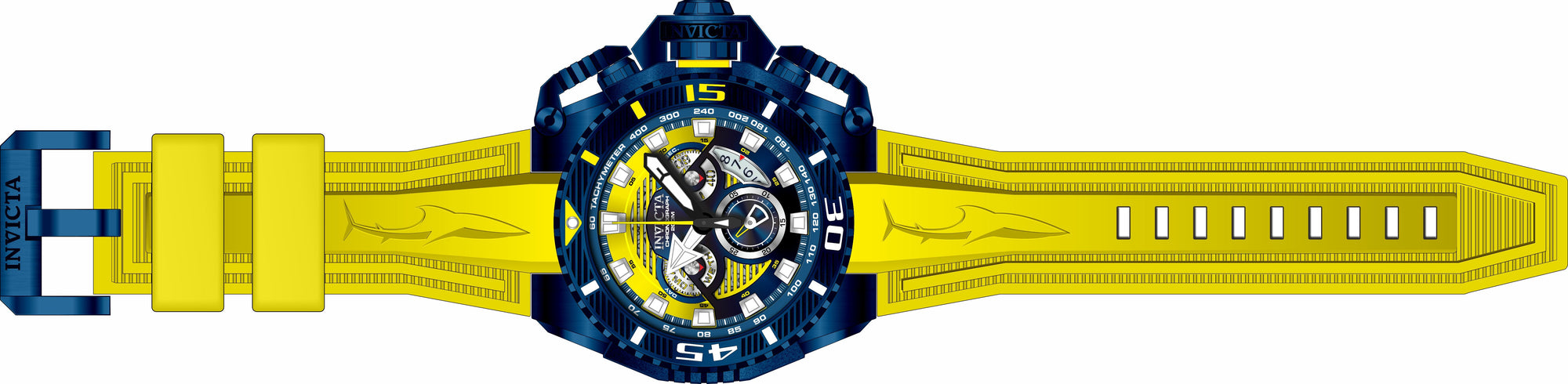 Band for Invicta Sea Hunter Men 35004