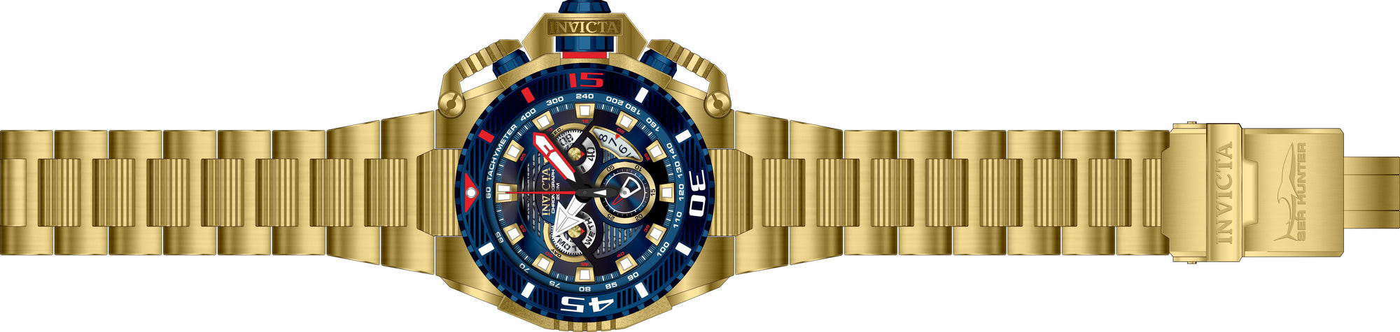 Band for Invicta Sea Hunter Men 35012