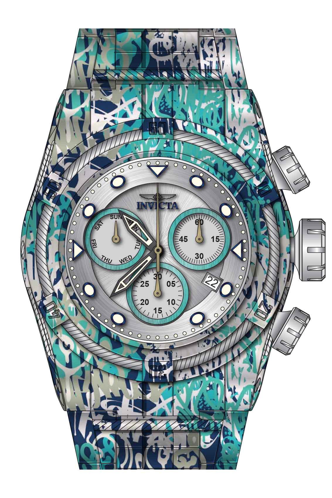 Parts for Invicta Bolt Men 34888