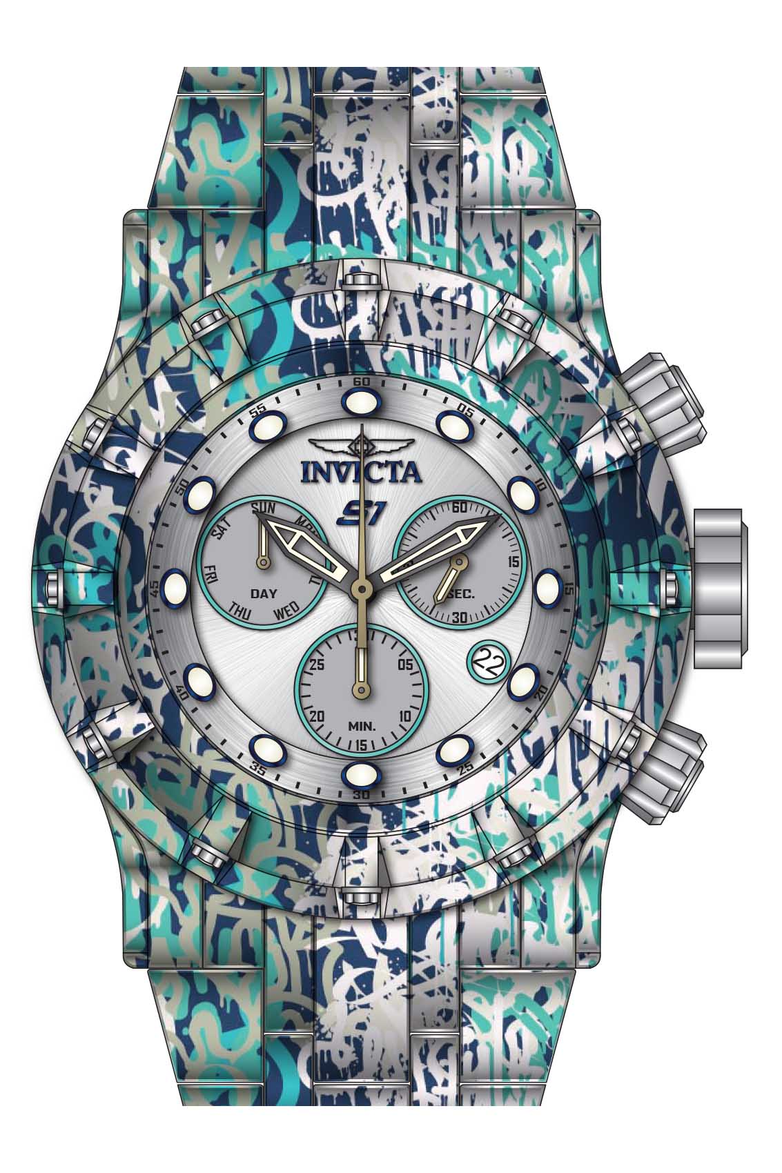 Band for Invicta Reserve S1 Men 34897