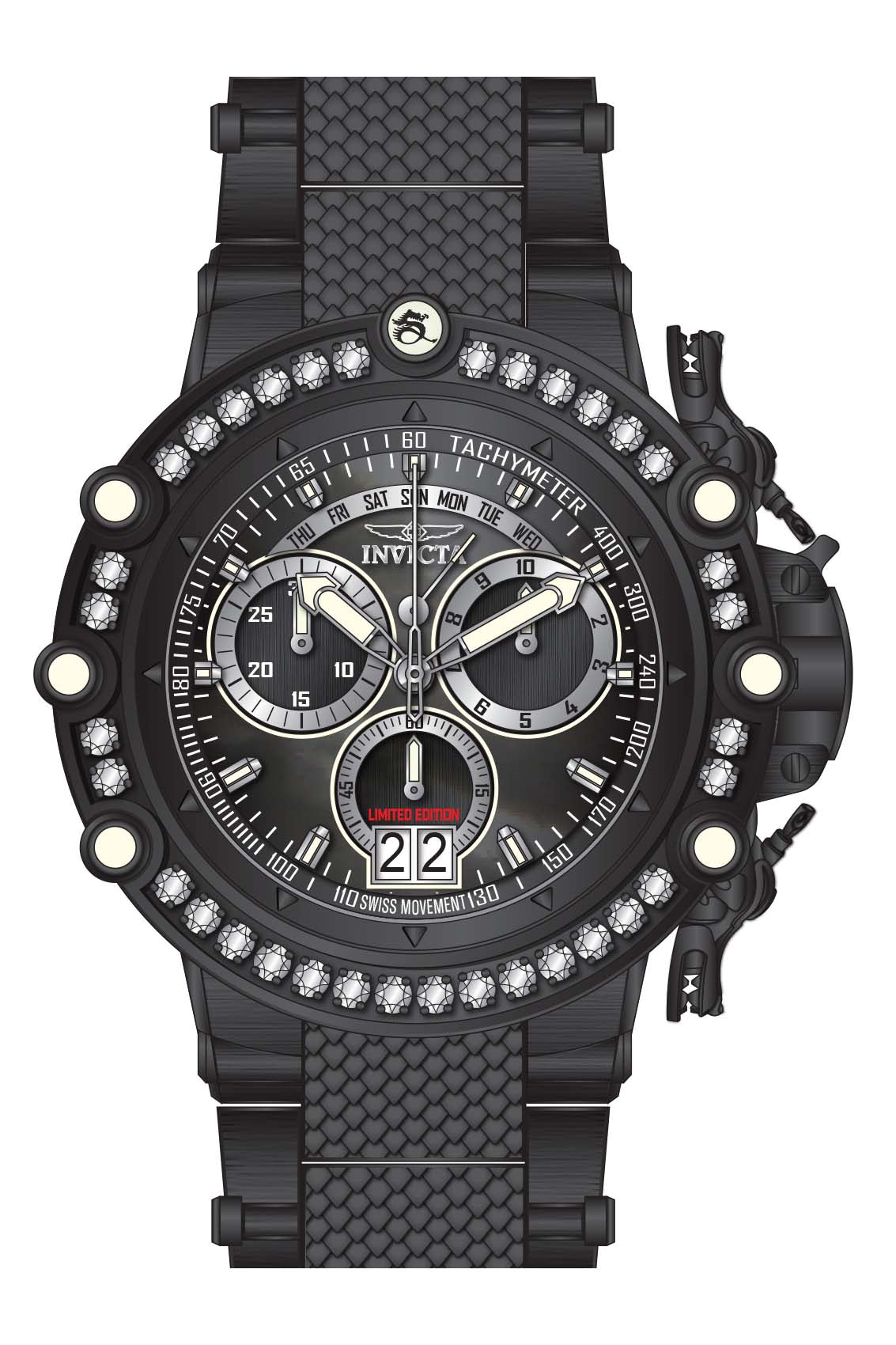 Band for Invicta Subaqua Men 34616