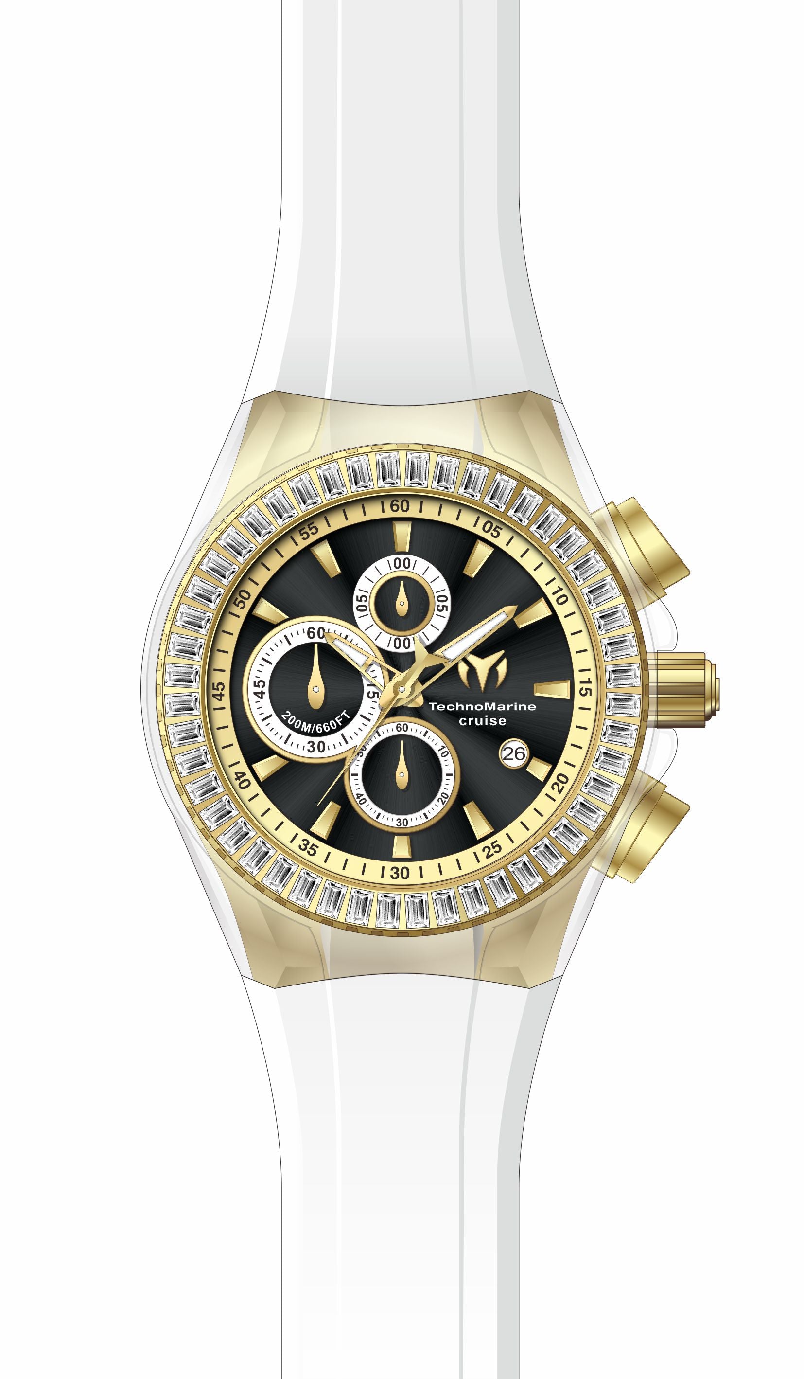 Band for Technomarine Cruise Star TM-121153