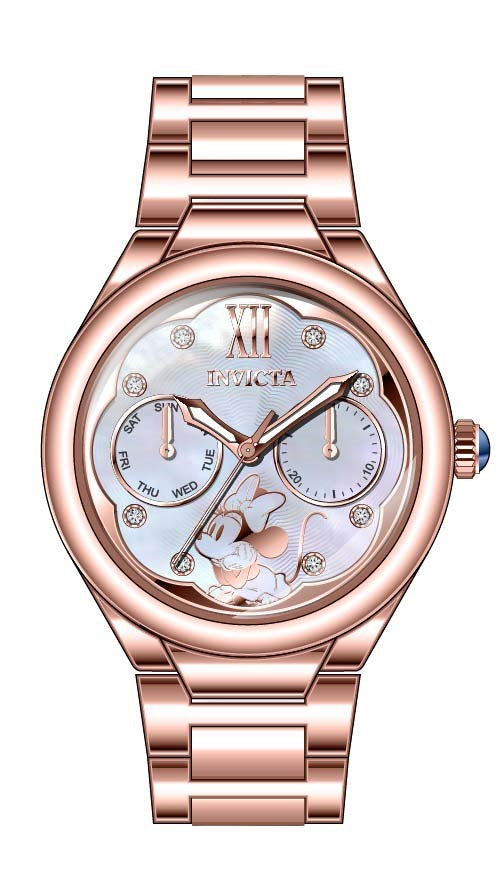 Band for Invicta Disney Limited Edition Minnie Mouse Lady 35081