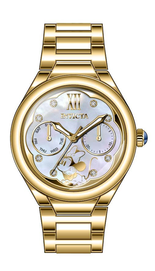 Band for Invicta Disney Limited Edition Minnie Mouse Lady 35083