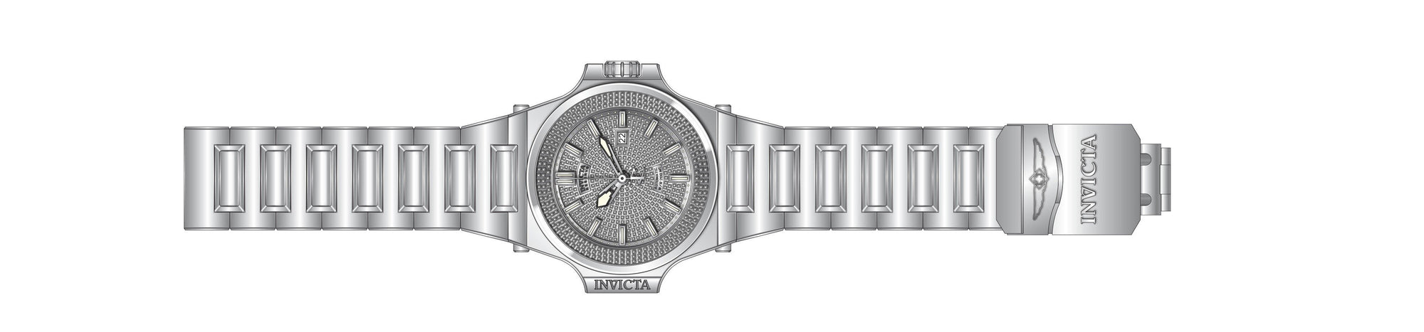 Band for Invicta Reserve 30206